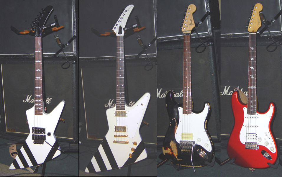 MAG's main guitars all PGGmade replicas 